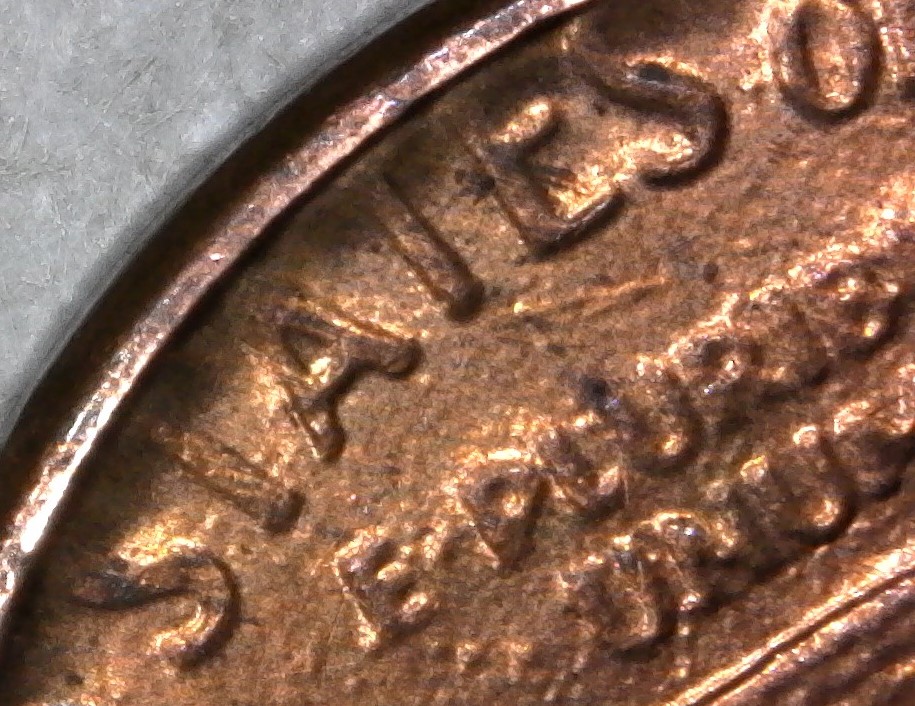 1982-P-Lincoln-Memorial-Cent-With-Peripheral-Die-Expansion-And-Erosion